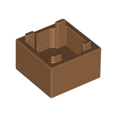 LEGO 6312464 BOX 2X2 - MEDIUM NOUGAT