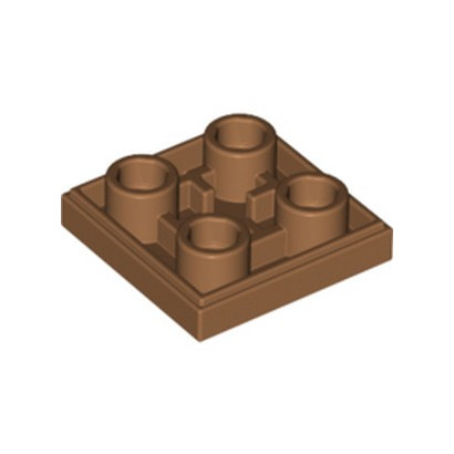 LEGO 6313601 FLAT TILE 2X2 INV. - MEDIUM NOUGAT
