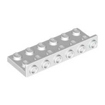LEGO 6288332 PLATE 2X6, W/1.5 PLATE 1X6 - WHITE