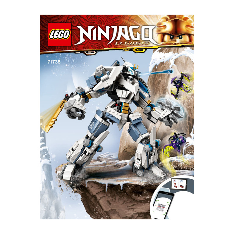 Instructions Lego Ninjago Legacy 71738