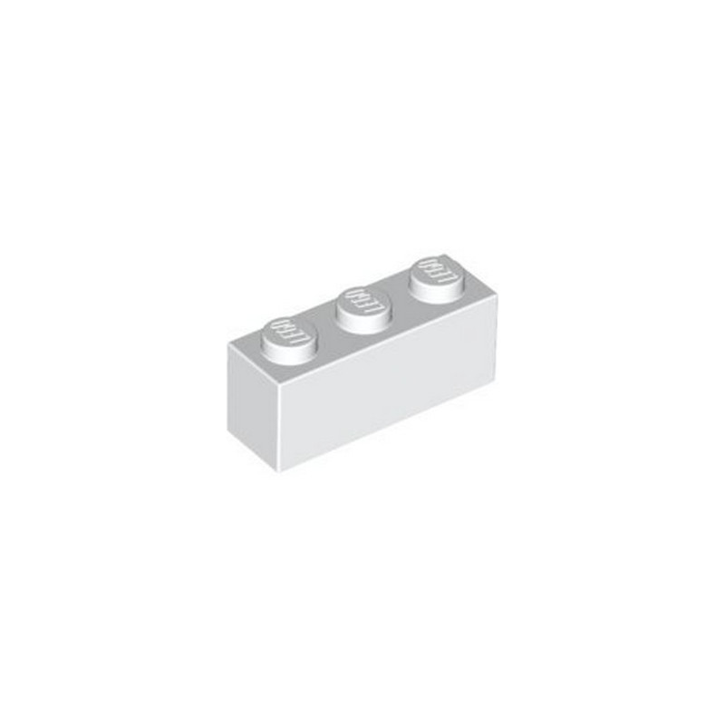 LEGO 362201 BRIQUE 1X3 - BLANC