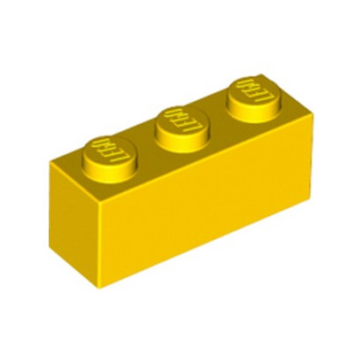 LEGO 362224 BRIQUE 1X3 - JAUNE
