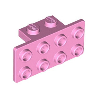 LEGO 6122589 ANGLE PLATE 1X2 / 2X4 - ROSE CLAIR