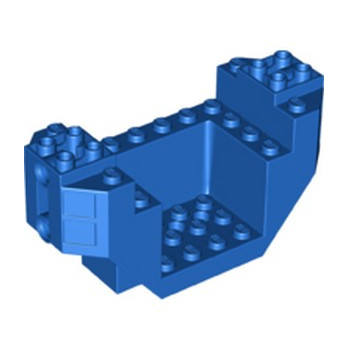 LEGO 6323471 PLANE BOTTOM 4X12X4, W/ 4.85 HOLE  - BLUE