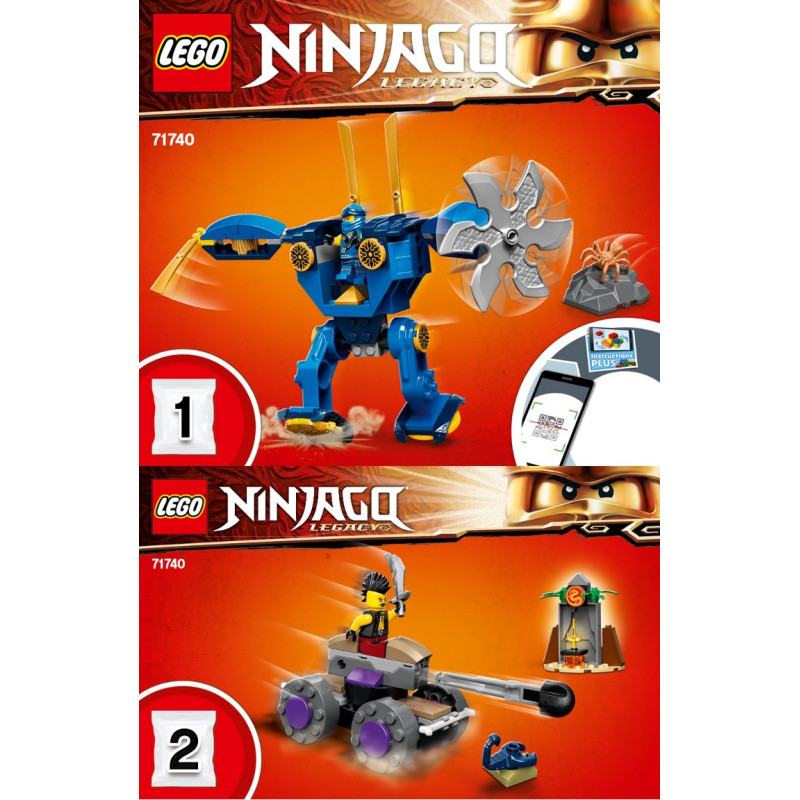 Notice / Instruction Lego® Ninjago Legacy 71740