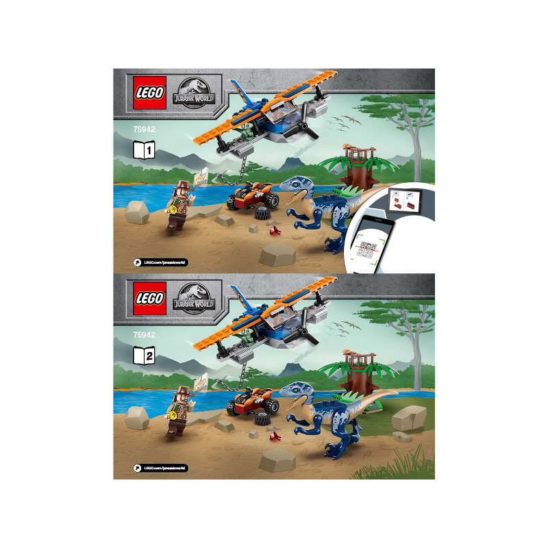 Notice / Instruction Lego® Jurassic World 75942