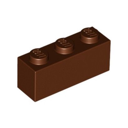 LEGO 4245312 BRIQUE 1X3 - REDDISH BROWN