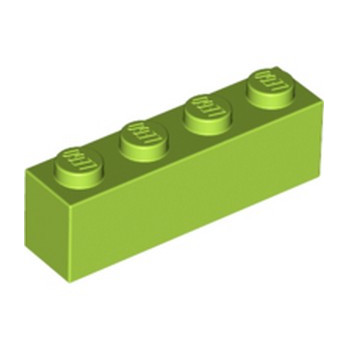 LEGO 4234716 BRIQUE 1X4 - BRIGHT YELLOWISH GREEN
