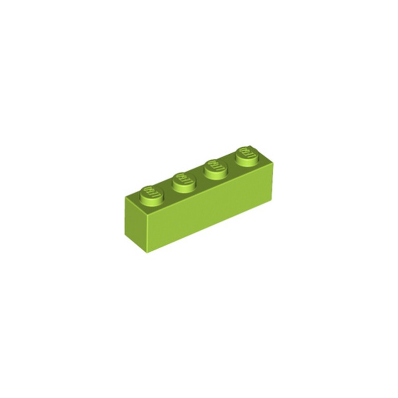 LEGO 4234716 BRICK 1X4 - BRIGHT YELLOWISH GREEN