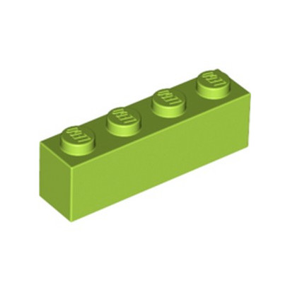 LEGO 4234716 BRICK 1X4 - BRIGHT YELLOWISH GREEN