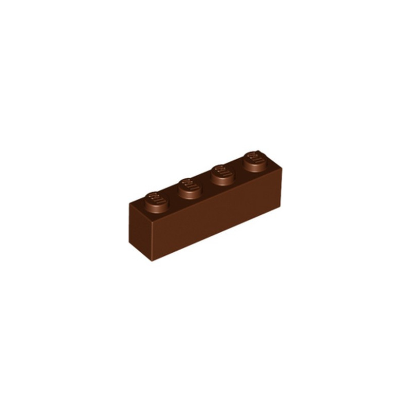 LEGO 4211225 BRICK 1X4 - REDDISH BROWN