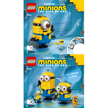 Notice / Instruction Lego® Minions 75551