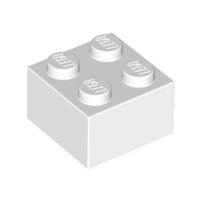 taille 2x4x1 brique 2 x LEGO white avec écran – 4259940 Jante/Arch pièces 