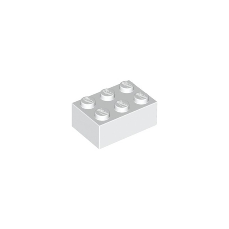 LEGO 300201 BRIQUE 2X3 - BLANC