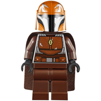 Minifigure LEGO® : Star Wars - Mandalorian warrior - Dark Orange