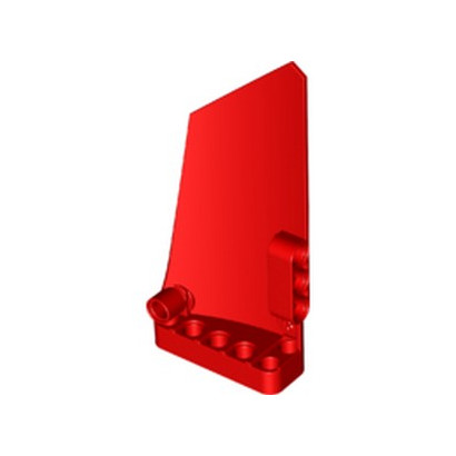 LEGO 6334497 RIGHT PANEL 5X11 - ROUGE
