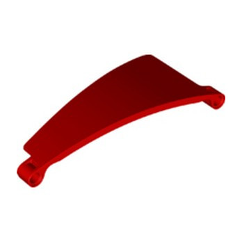 LEGO 6334500 RIGHT PANEL CURVED 5X13X2 (N°51) - ROUGE