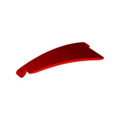 LEGO 6334504LEFT PANEL CURVED 5X13X2 (N°50) - RED