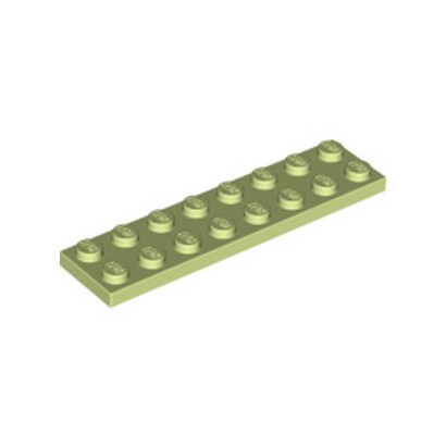 LEGO 6216968 PLATE 2X8 - SPRING YELLOWISH GREEN