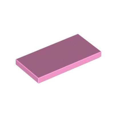 LEGO 6106713 PLATE LISSE 2X4 - ROSE CLAIR