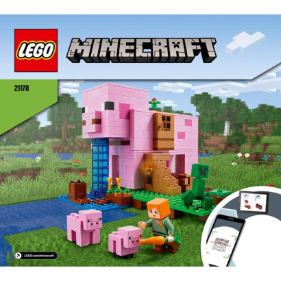 Instrucciones Lego Minecraft 21170