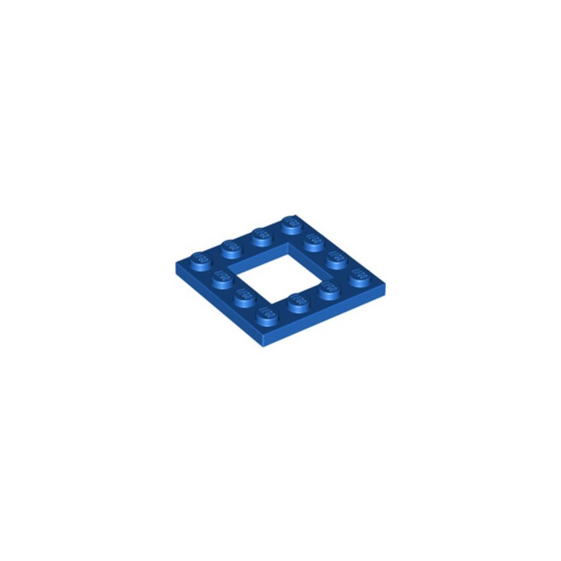 LEGO 6339313 FRAME PLATE 4X4 - BLUE