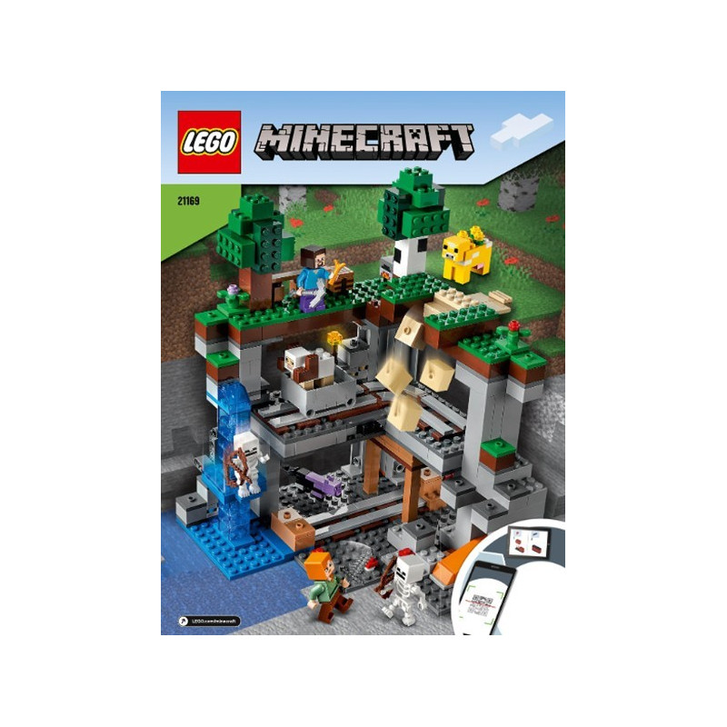 Instrucciones Lego Minecraft 21169