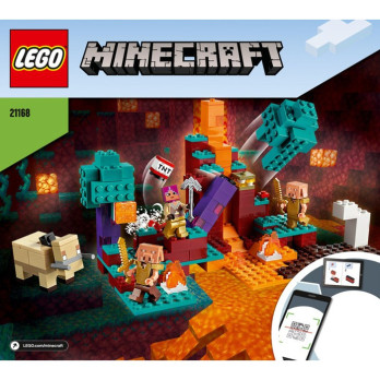 Istruzioni Lego Minecraft 21168