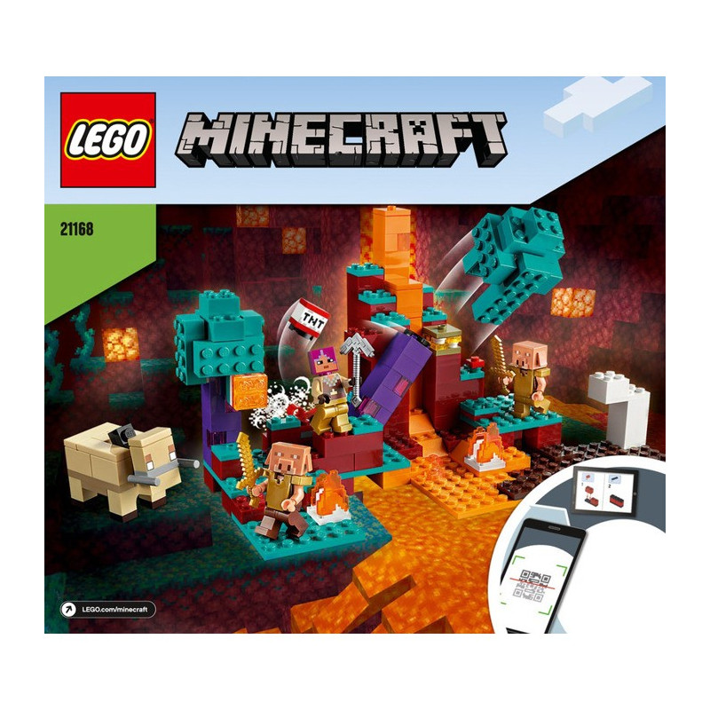 Instrucciones Lego Minecraft 21168
