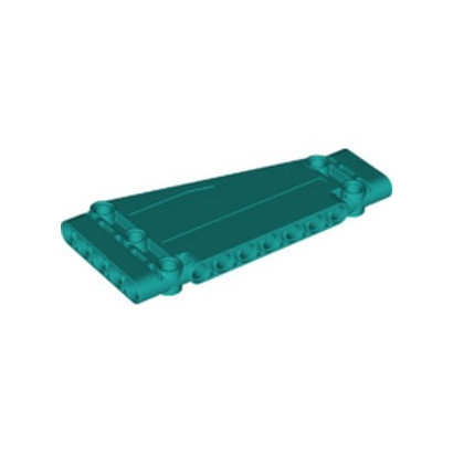 LEGO 6323476 TECHNIC PANEL / ANGLE 5X11 - BRIGHT BLUEGREEN