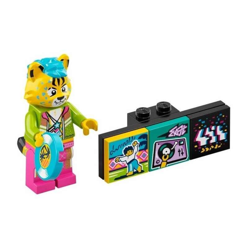 Mini Figurine Lego® Série Bandmates - DJ Cheetah
