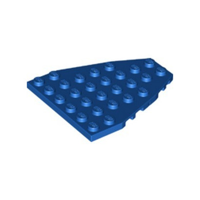LEGO 6304961 STEM PLATE 7X6 W/COR. - BLUE