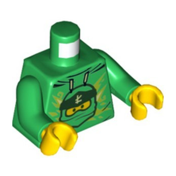 LEGO  6312492 TORSO NINJAGO LLOYD - DARK GREEN