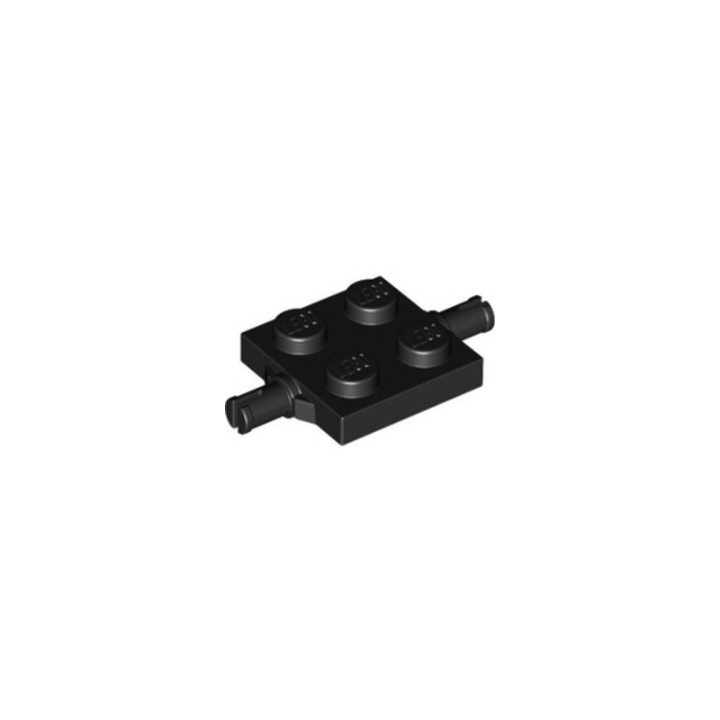 LEGO 6371406 BEARING ELEMENT 2X2, DOUBLE - BLACK