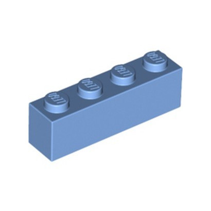 LEGO 4163696 BRICK 1X4 - MEDIUM BLUE