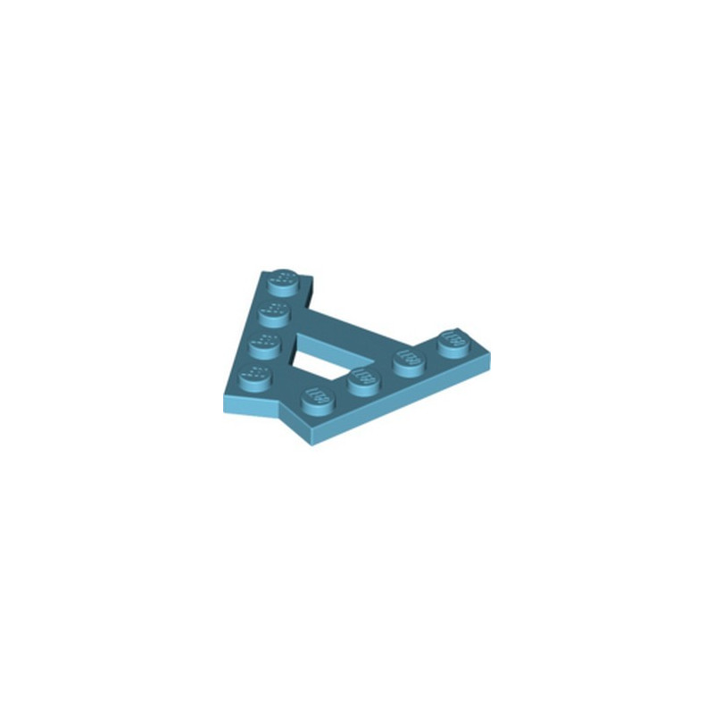 LEGO 6124250 PLATE (A) 4M 45° - MEDIUM AZUR