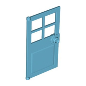 LEGO 6212462 DOOR FOR FRAME 1X4X6 - MEDIUM AZUR