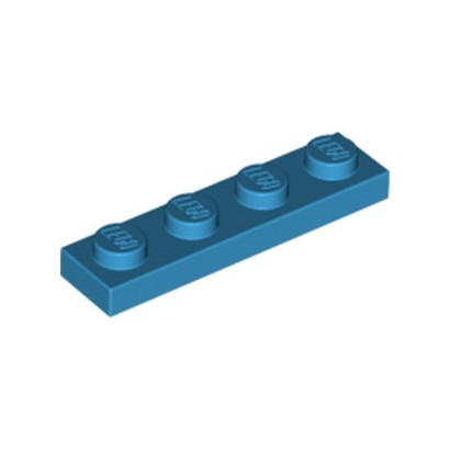 LEGO 6133728 PLATE 1X4 - DARK AZUR