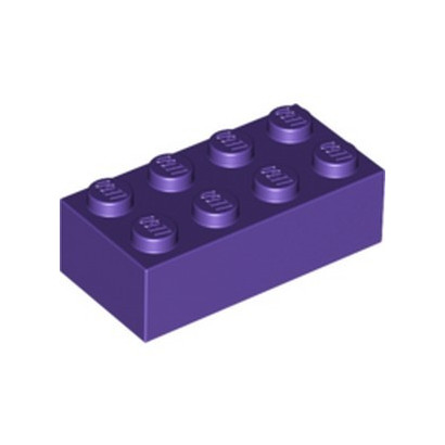 LEGO 4626935 BRICK 2X4 - MEDIUM LILAC