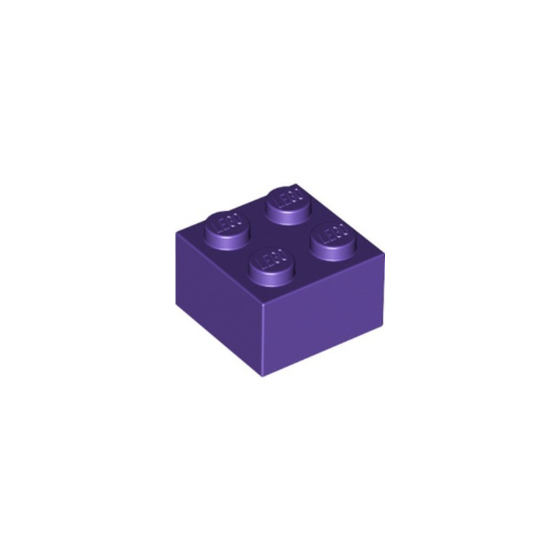 LEGO 4653960 BRIQUE 2X2 - MEDIUM LILAC