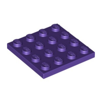 LEGO 6109819 PLATE 4X4 - MEDIUM LILAC