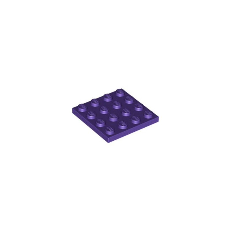 LEGO 6109819 PLATE 4X4 - MEDIUM LILAC