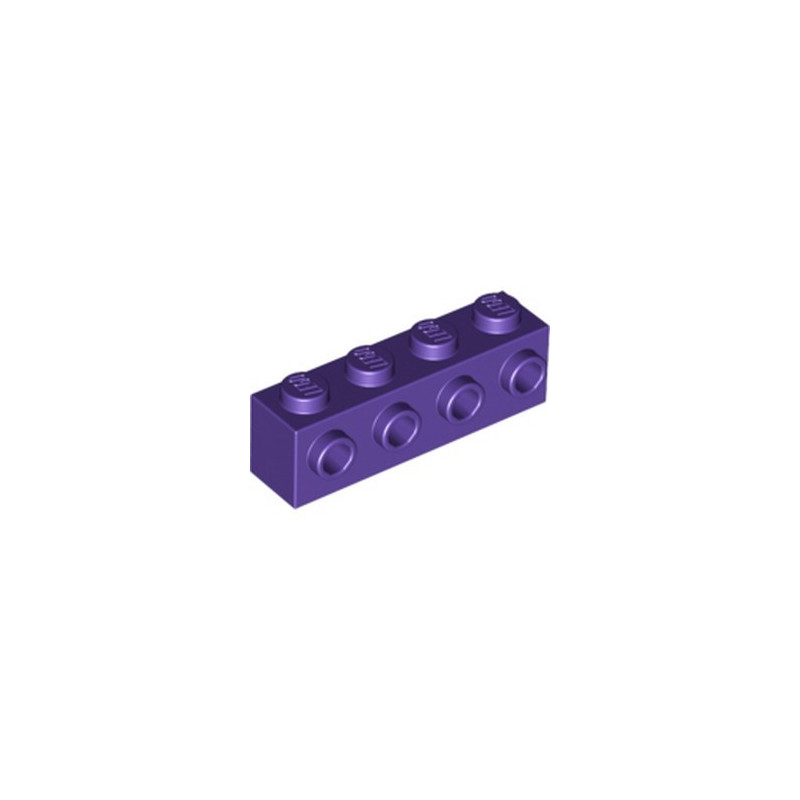LEGO 6167459 BRIQUE 1X4 W. 4 KNOBS - MEDIUM LILAC