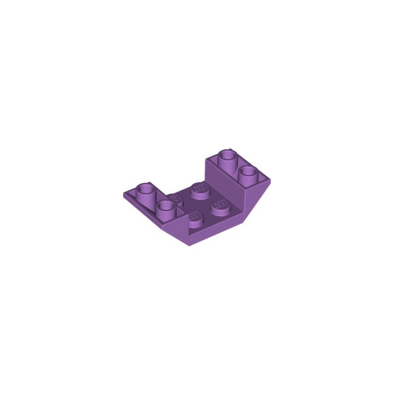 LEGO 6133798 ROOF TILE 2X4 INV. - MEDIUM LAVENDER