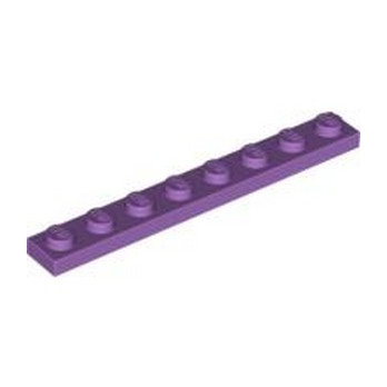 LEGO 4625022 PLATE 1X8 - MEDIUM LAVENDER