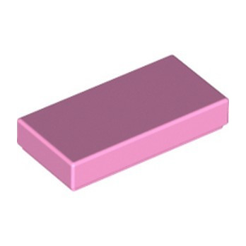 LEGO 4580010 PLATE LISSE 1X2 - ROSE CLAIR