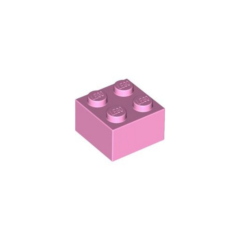 LEGO 4550359 BRICK 2X2 - BRIGHT PINK