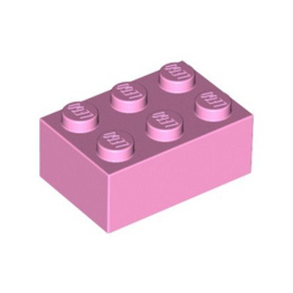 LEGO 4518892 BRICK 2X3 - BRIGHT PINK