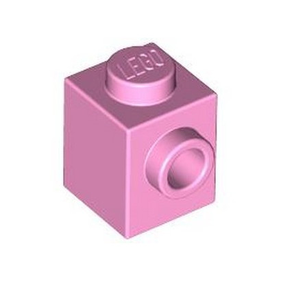 LEGO 4621554 BRIQUE 1X1 W. 1 KNOB - ROSE CLAIR