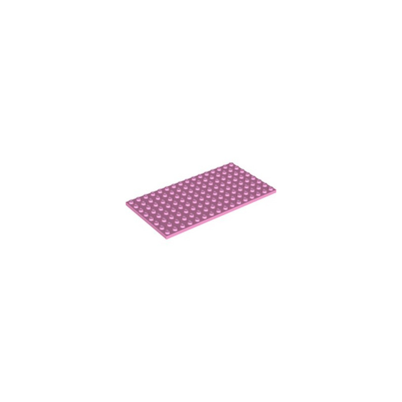 LEGO 6213259 PLATE 8X16 - ROSE CLAIR